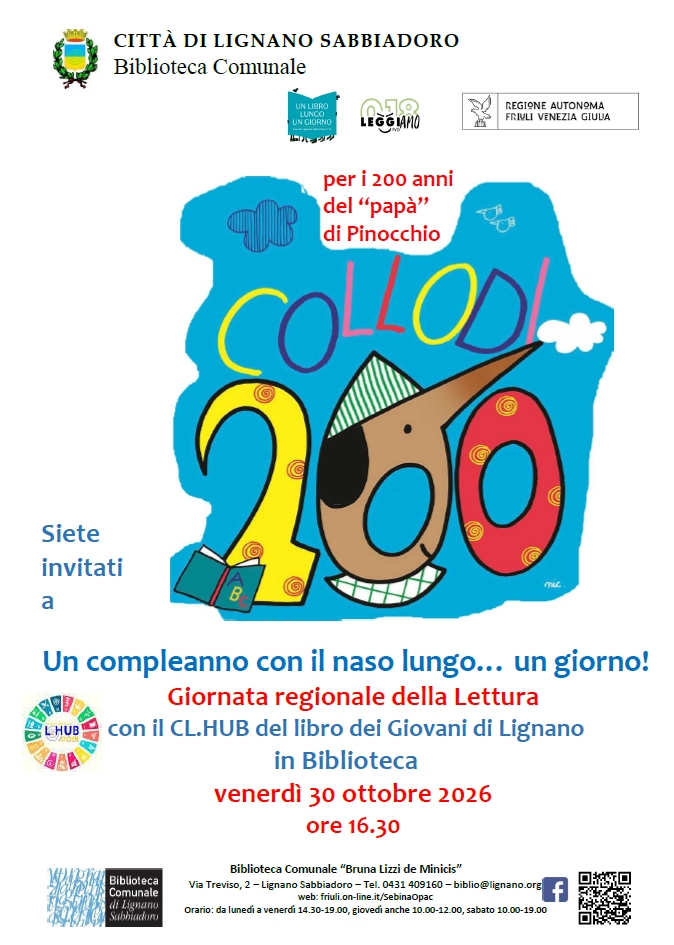 LIGNANO. Un compleanno con il naso lungo&hellip; un giorno!